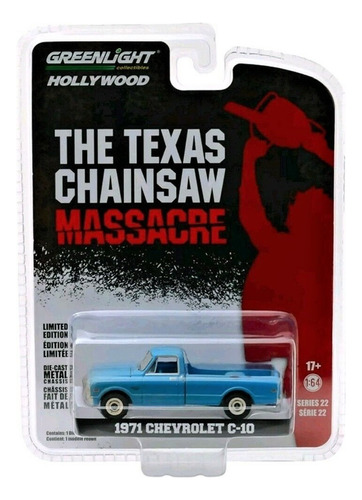 Chevrolet C-10 - 1971 Massacre De Texas - M Greenlight 1/64