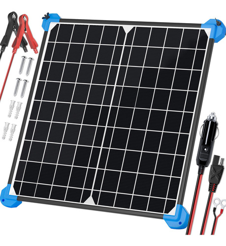 Panel Solar 20 W Kit Bateria Solar 12v Impermeable