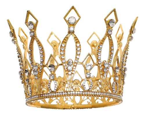 Coronas Redondas De Reina For Mujer, Corona De Tiara De 2024