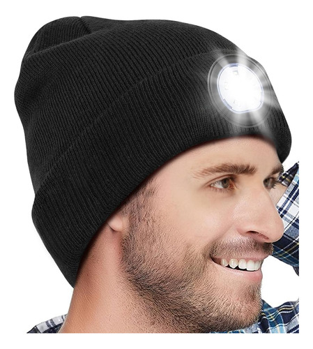 Regalos Para Hombres Gorro Con Led - Gorro Unisex Recargable