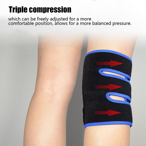 Estrátido De Rodilla De Compresión Envuelve Alrededor De La