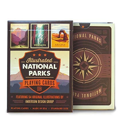 Anderson Design Group Illustrated Parques Nacionales Naipes