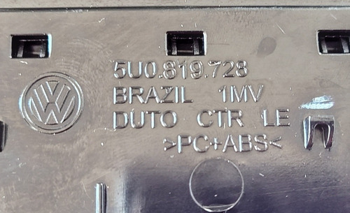 Ventilas Difusores De Aire Gol -saveiro Centrales 17-20 (Usado)