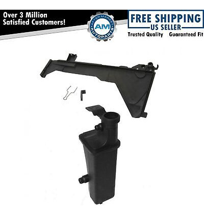 Radiator Overflow Tank & Mounting Plate Kit At A/t For B Oab