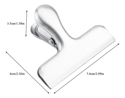 Clips De Bolsas De Comida De Acero Inoxidable Clips De