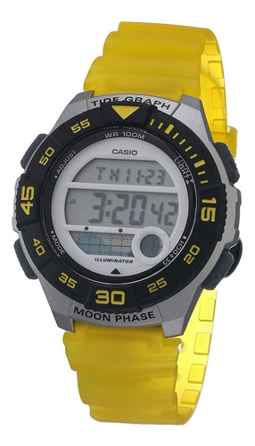 Reloj Mujer Casio Lws-1100h- Cuarzo Pulso Amarillo Just Watc