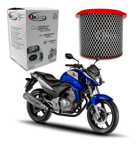 Filtro Lavável Inflow Esportivo Honda Cb300r 2013