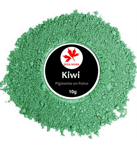 Pigmento Para Resina Epoxica Verde Kiwi