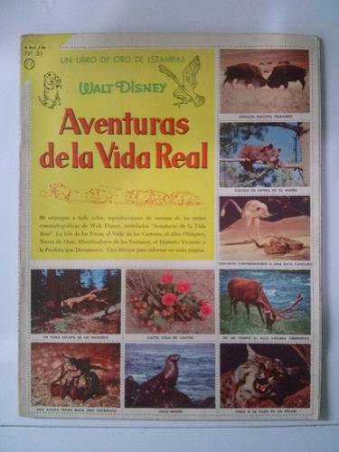 Album De Figus Aventuras De La Vida Real Ed. Novaro