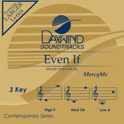 Cd: Even If [accompaniment/performance Track]