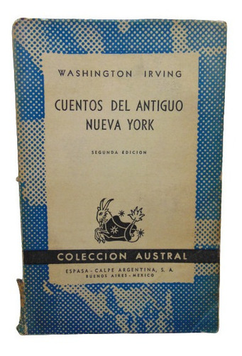 Adp Cuentos Del Antiguo Nueva York W. Irving / Colec Austral