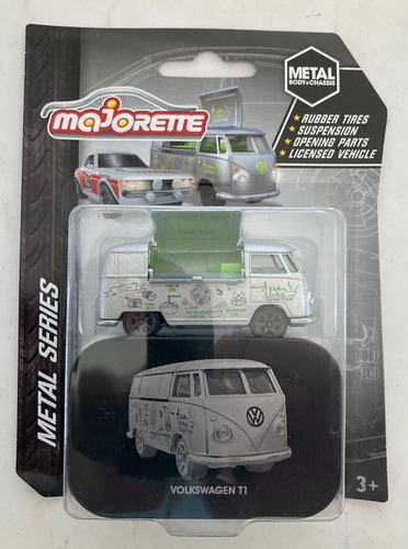 Vehículo Escala Majorette: Klein Bus (combi), Volkswagen T1