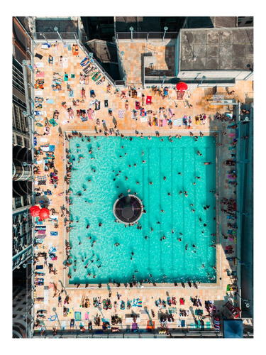 Impressão Em Fine Art Matte: Piscina Centro De São Paulo