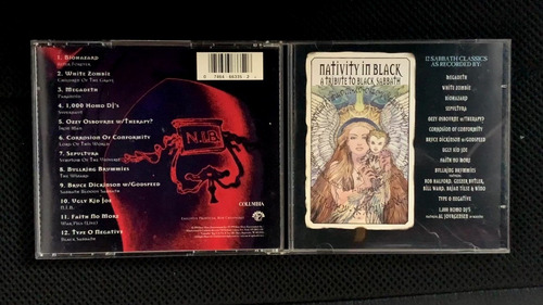 Nativity In Black A Black Sabbath Tribute Cd (importado) (Usado)