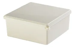 Comprar Caixa Plástica Tampa De Pressão Opaca 155x155x70 Schuhmacher no Mercado Livre