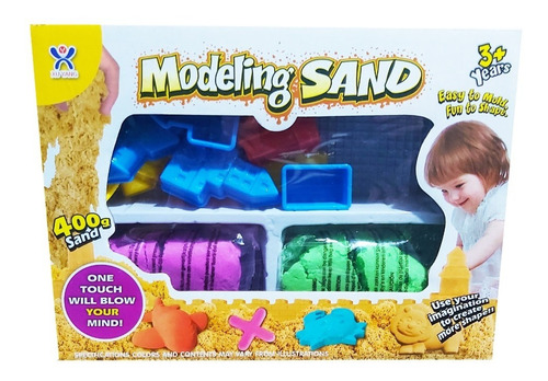 Masa Modelar Arena Kinetica Modeling  Sand  * Sheshu Toys