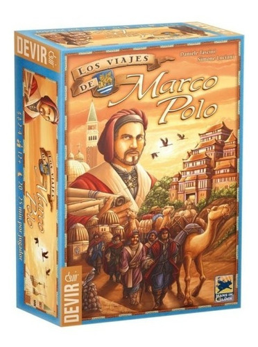 Juego De Mesa - Los Viajes De Marco Polo - Devir