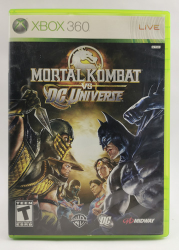 Mortal Kombat Vs Dc Universe Xbox 360 1ra Ed. * R G Gallery