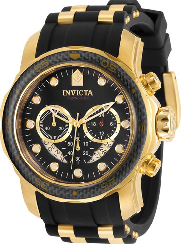 Relógio Masculino Invicta Pro Diver Zager Exclusive 35415 Cor da correia Preto Cor do bisel Preto Cor do fundo Preto