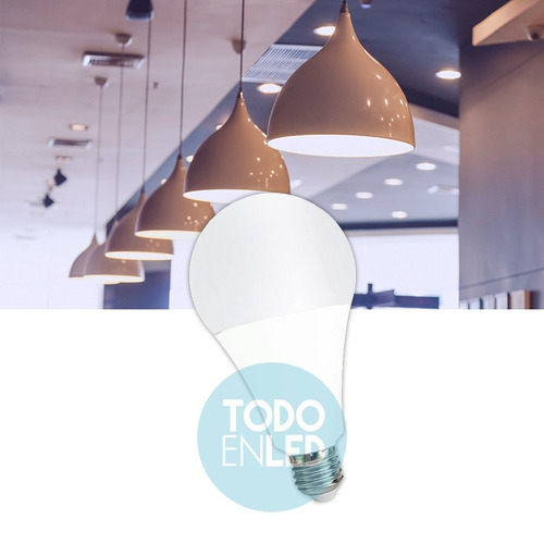 Imagen 3 de 10 de Lampara Bulbo Led 20 Watt E27 Todoenled