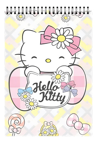 Croquera - Cuaderno De Dibujo De Hello Kitty