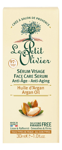 Serum Anti Age Argán 30ml, Le Petit Olivier