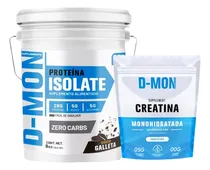 Comprar Proteína Whey Hidrolizada D-mon 9kg+creatina D-mon 1kg Bolsa Galleta - Natural