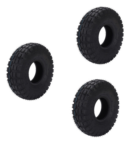 3x 4.10/3.50-4 410/350-4 Atv Go Kart 47cc 49cc Chunky 4.10-4