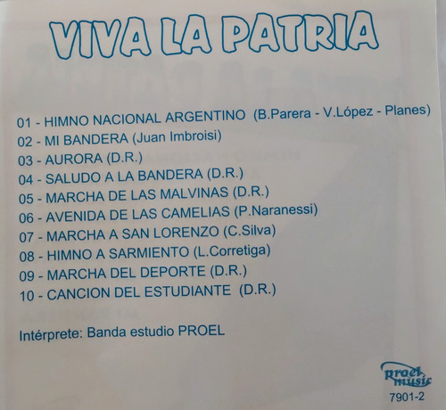 Himno Nacional Argentino Y Marchas Militares - Instrumental