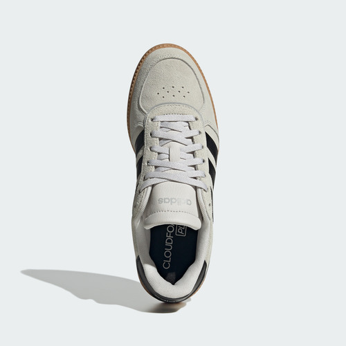Zapatillas Adidas Casual Breaknet Sleek Mujer Gris Jr0689