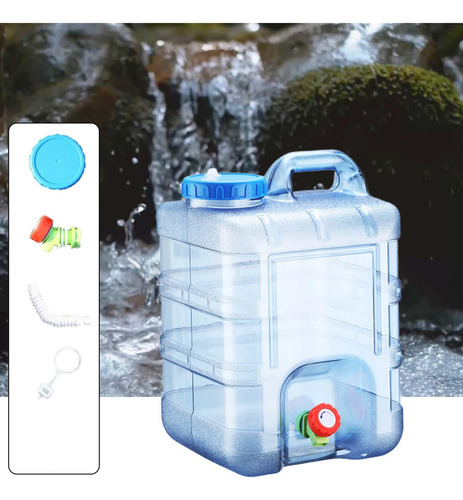 Recipiente De Agua Para Acampar Con Grifo Cubo De 20 Litros