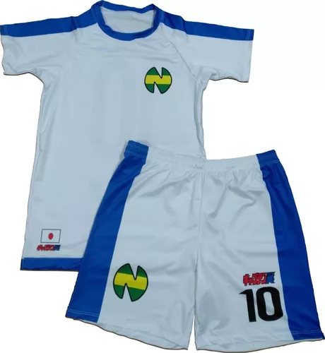 Conjunto de camiseta y pantalón Captain Tsubasa - Oliver y Benji