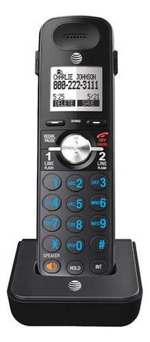 Teléfono Inalámbrico At&t Tl88102bk Dect 6.0 De 2 Líneas Con