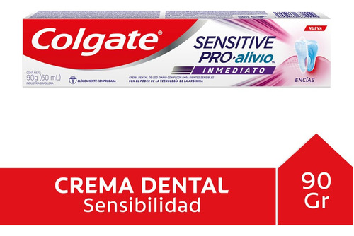 Pasta Dental Colgate Sens Pro Alivio Encías X 90g