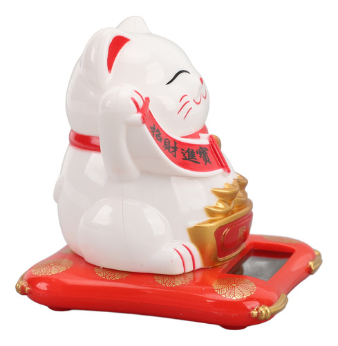 Brazo De Energía Solar Lucky Waving Cat Fortune Plastic