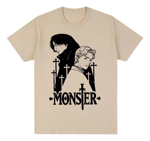 Camiseta Con Estampado Gráfico De Naoki Urasawa Monster