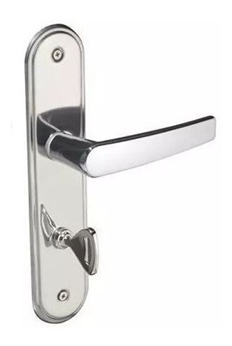 Fechadura Banheiro Espelhada Oval Silvana Assa Abloy