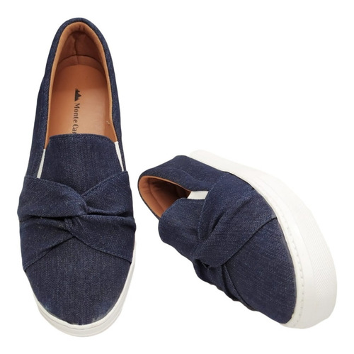 Imagem 7 de 7 de Tenis Feminino Numeração Especial Slip On Sapatenis Confort