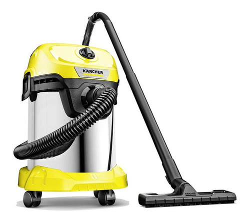 Aspiradora Multiusos Domestica Modelo Wd3 S - Karcher Color Amarillo/Negro