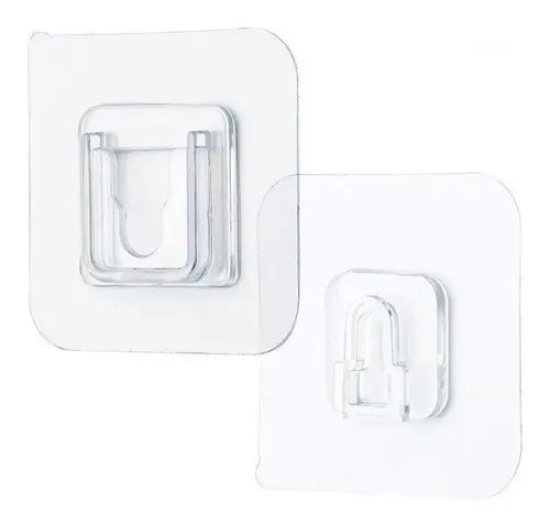 SET DE GANCHO ADHESIVO DE PARED MAX 2KGS X6PCS - Ilahui Perú