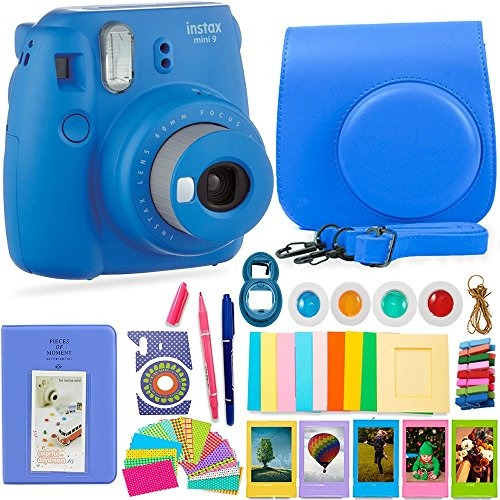 Camara Instantánea Fujifilm Instax Mini 9 Con Accesorios   