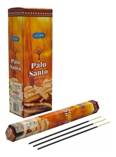 Sahumerios Hexagonales Ullas Importados Pack X 6 Palo Santo