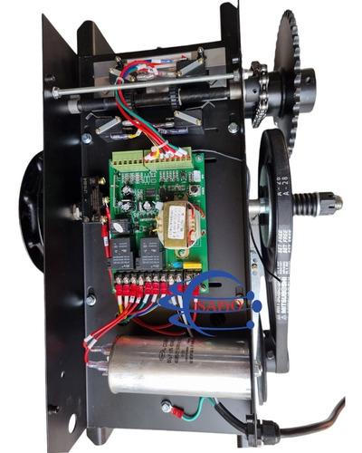 Motor Para Cortina Industrial Seg Mdc 2 Controles Y Botonera Frecuencia 433