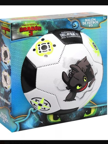 Balon Futbol Soccer Para Niño Personajes Caricatura Numero 3