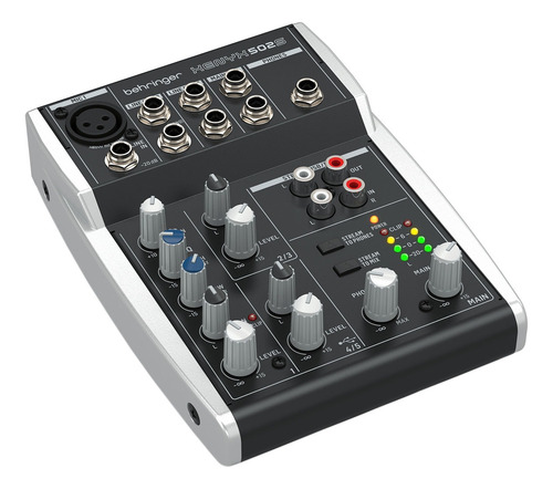 Mezcladora Behringer Xenyx 502s 5 Canales Con Interfaz Usb