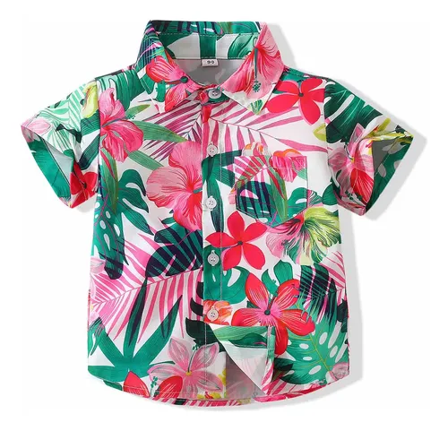 Blusa hawaiana para niña hotsell