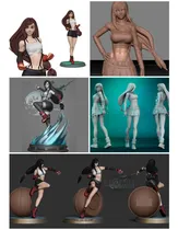 Comprar Final Fantasy Tifa X5 Archivos Stl Para  Impresión 3d