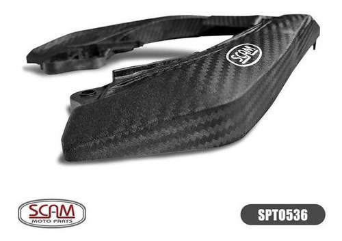 Imagem 8 de 10 de Suporte Baú Honda Cb Twister 250 Bagageiro Fiber Force Scam