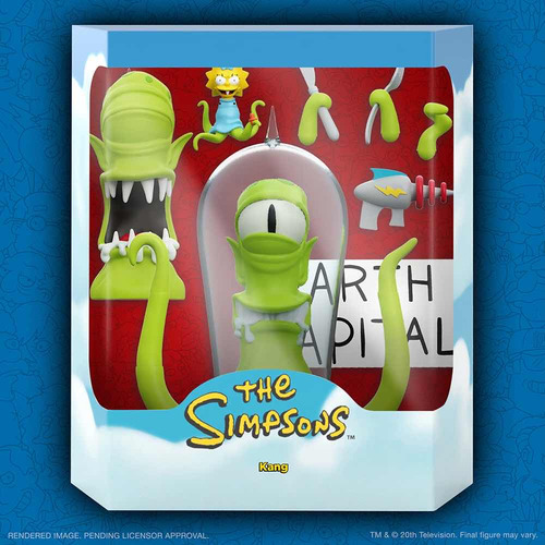 Kang Los Simpsons Disney Bart Homero Super7 Ultimates
