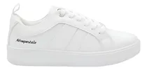 Comprar Tenis Blancos Liso Mujer Aeropostale Corsu 8822 Original